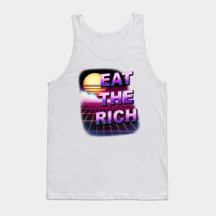 Eat the Rich - Vaporwave Tank Top